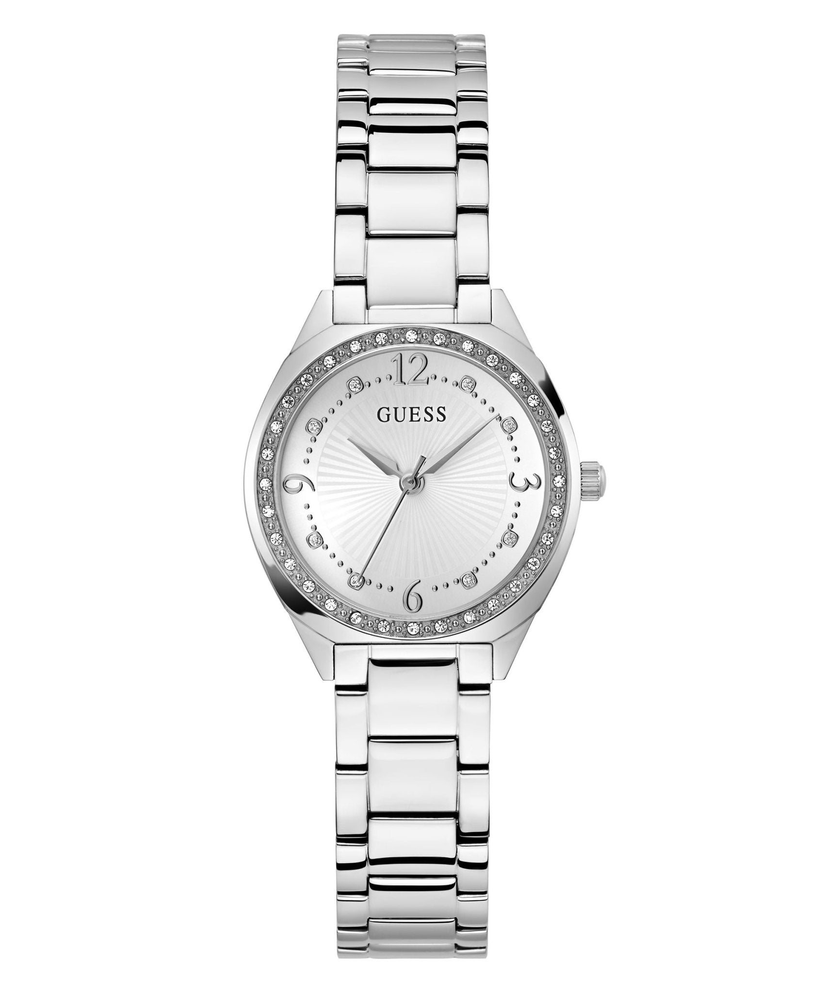 Ladies Charlotte Silver Tone Stainless Steel Watch Gw0767l1