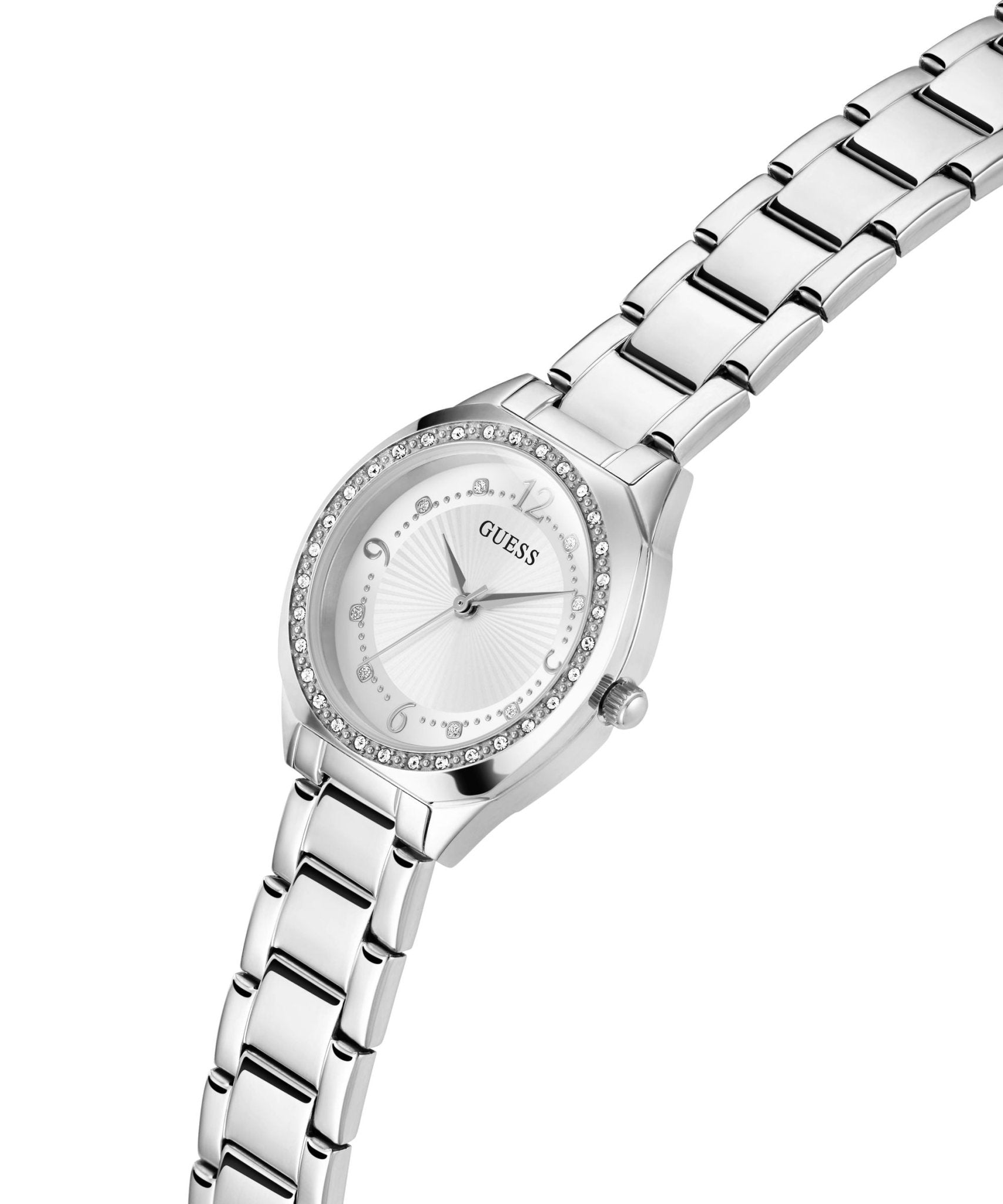 Ladies Charlotte Silver Tone Stainless Steel Watch Gw0767l1 - Image 4