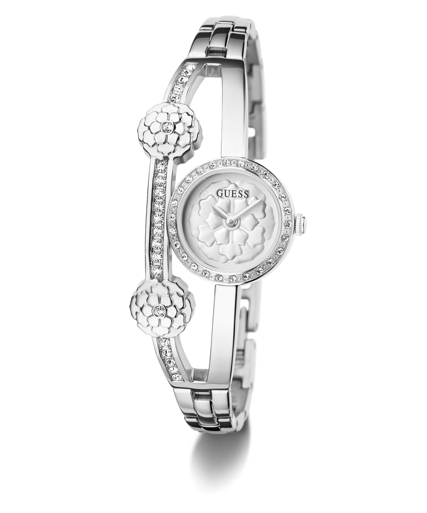 Ladies Chloe Silver Tone Recycled Steel Watch Gw0756l1 - Image 5