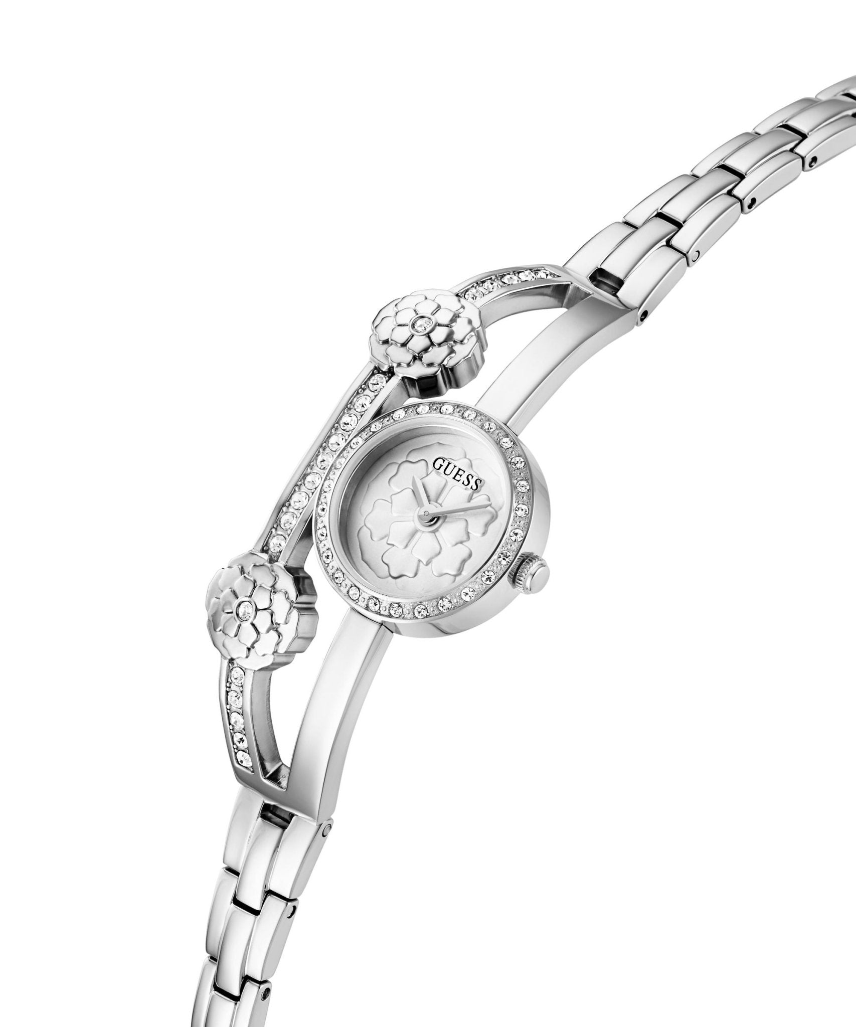 Ladies Chloe Silver Tone Recycled Steel Watch Gw0756l1 - Image 4