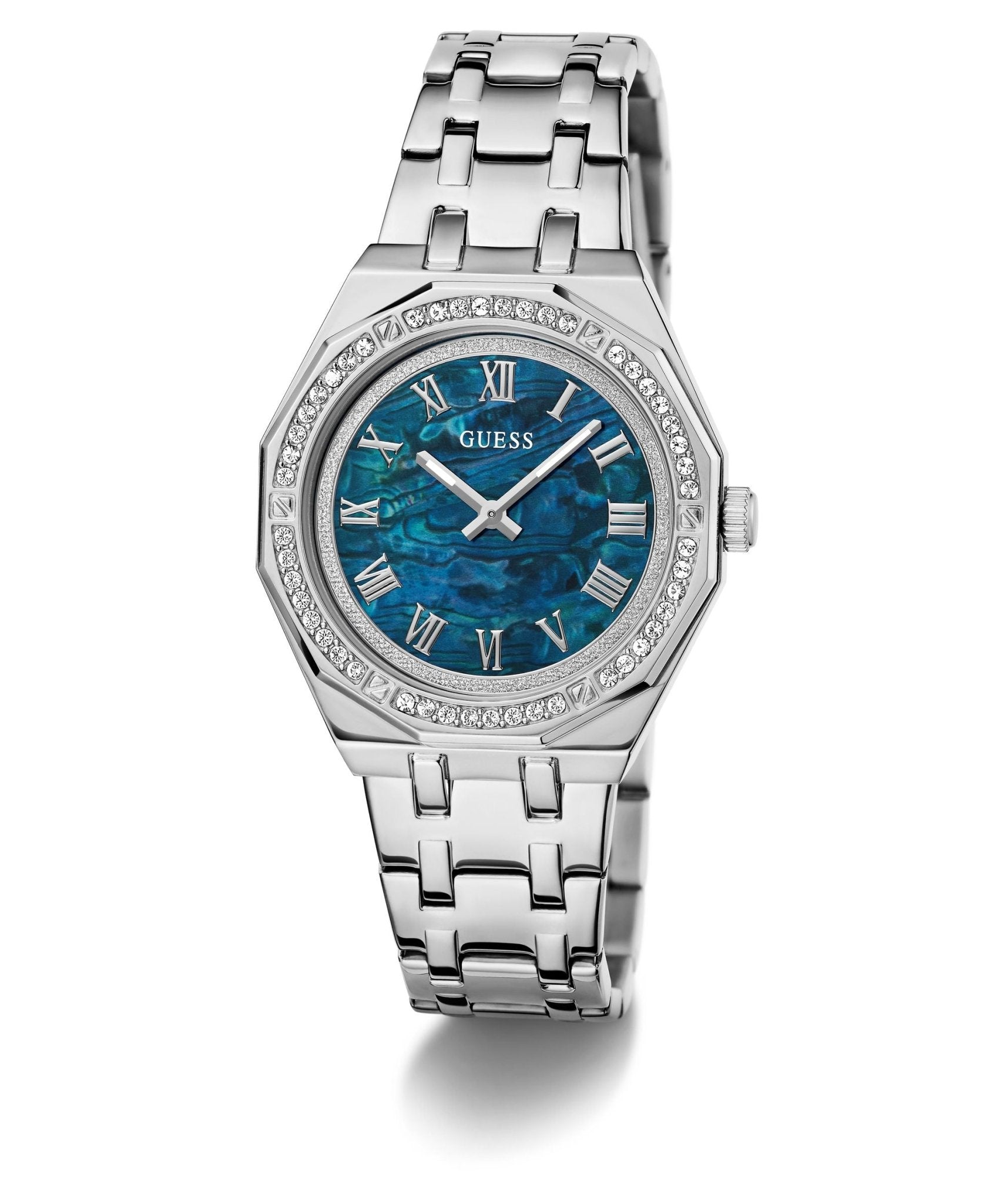 Ladies Desire Silver Tone Stainless Steel Watch Gw0770l1 - Image 5
