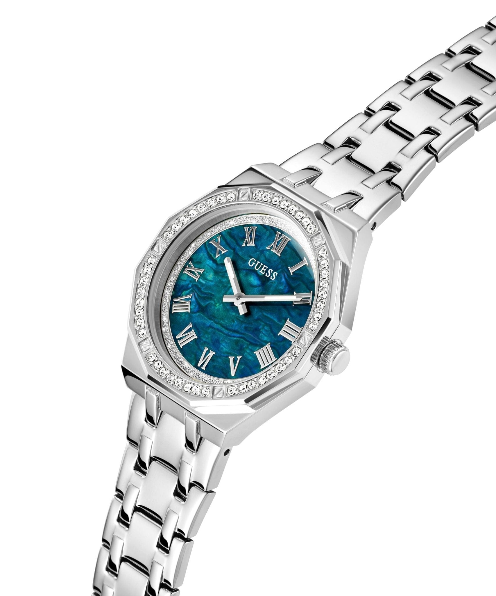 Ladies Desire Silver Tone Stainless Steel Watch Gw0770l1 - Image 4