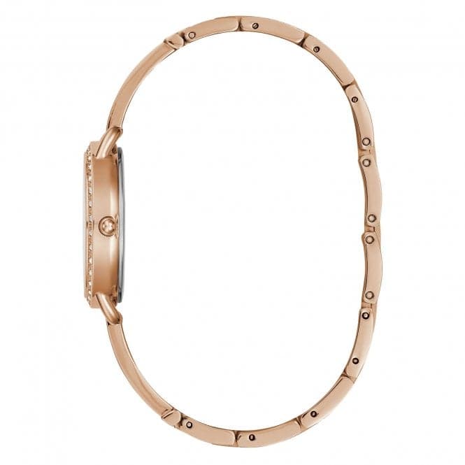Guess Watches Ladies Dress Stainless Steel Rose Gold Watch Gw0022l3 - Image 4