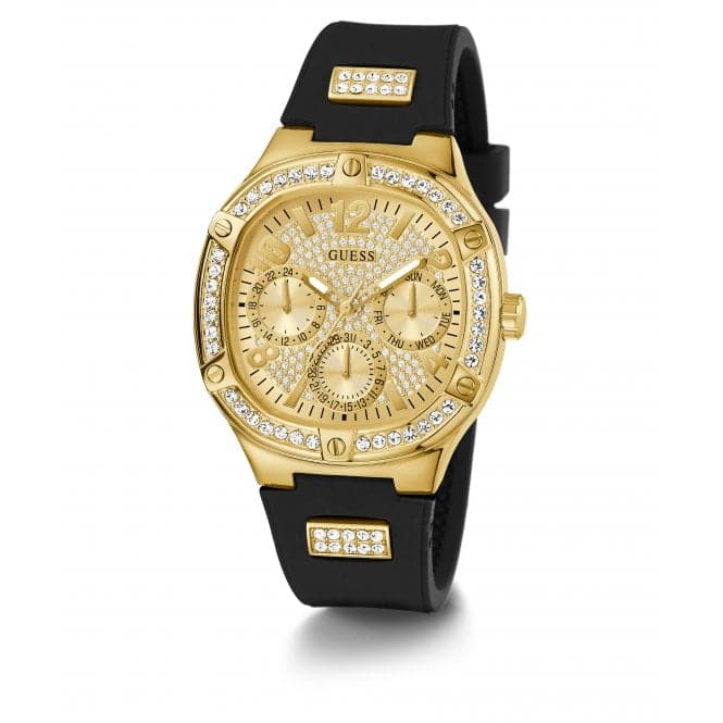 Guess Watches Ladies Duchess Gold Tone Watch Gw0619l2 - Image 4