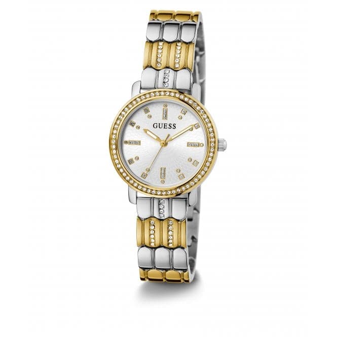 Ladies Hayley 2 Tone Watch Gw0612l2 - Image 4