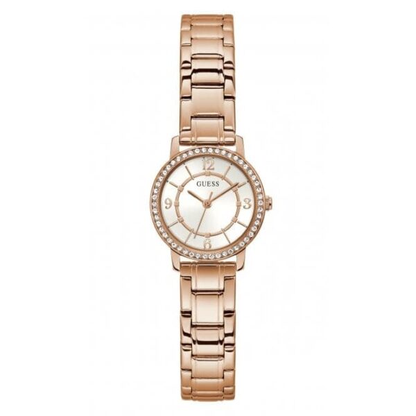 Guess Watches Ladies Melody Stainless Steel Rose Gold Watch Gw0468l3