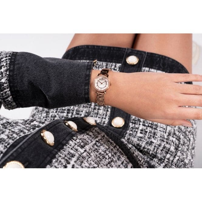 Guess Watches Ladies Melody Stainless Steel Rose Gold Watch Gw0468l3 - Image 5