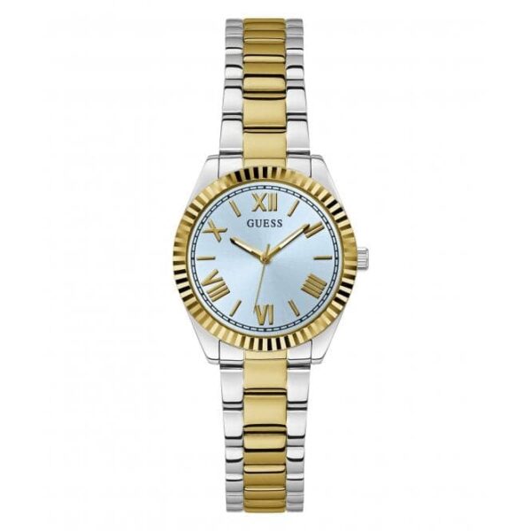 Ladies Mini Luna 2 Tone Watch Gw0687l4