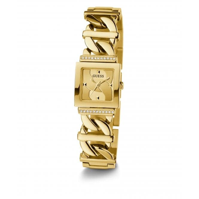 Guess Ladies Runaway Gold Tone Watch Gw0603l2 - Image 4
