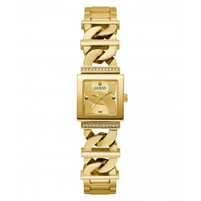 Guess Ladies Runaway Gold Tone Watch Gw0603l2