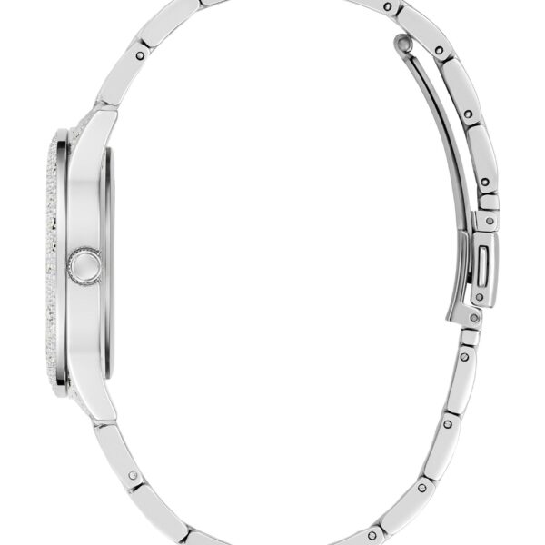 Ladies Shooting Star Silver Tone Recycled Steel Watch Gw0746l1 - alternate view