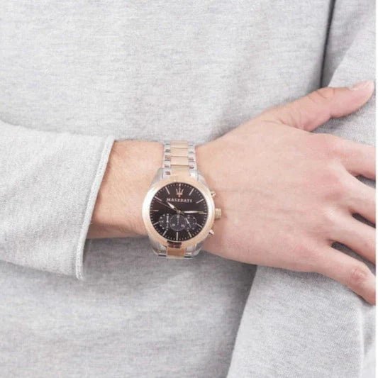 Maserati R8873612003 Traguardo Chrono Mens Two Tone Watch - Image 3