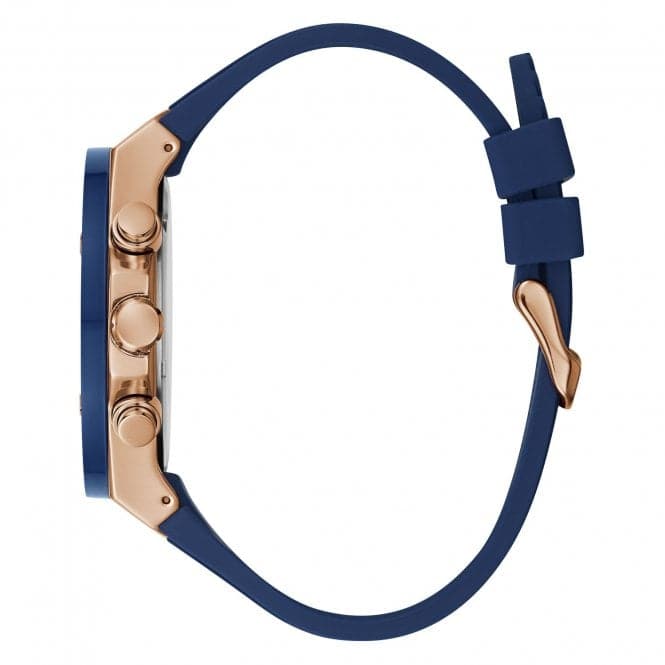 Guess Watches Mens Sport Stainless Steel Blue Watch Gw0057g2 - Image 4