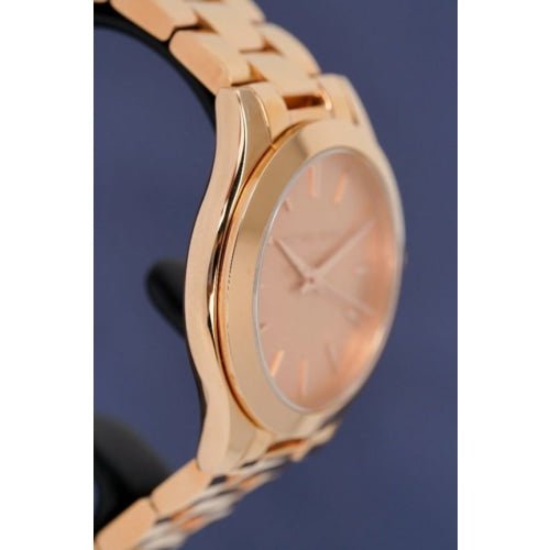 Michael Kors Mk3205 Ladies Mini Slim Runway Rose Gold Watch - Image 3