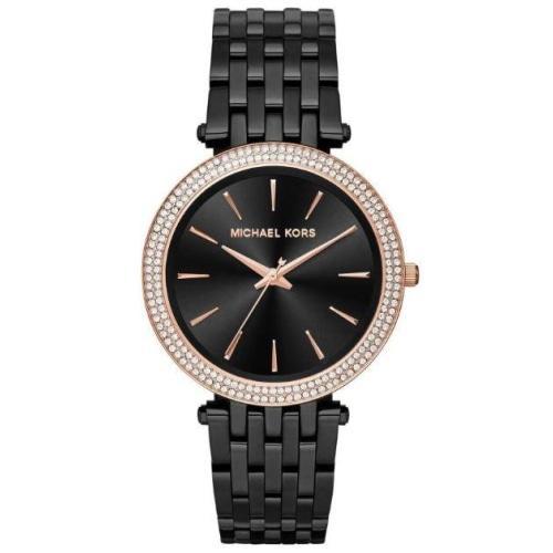 Michael Kors Mk3407 Ladies Darci Black Crystal Watch