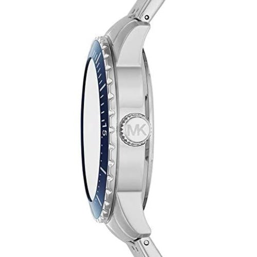 Michael Kors Mk7153 Men S Cunningham Silver Blue 44mm Watch - alternate view