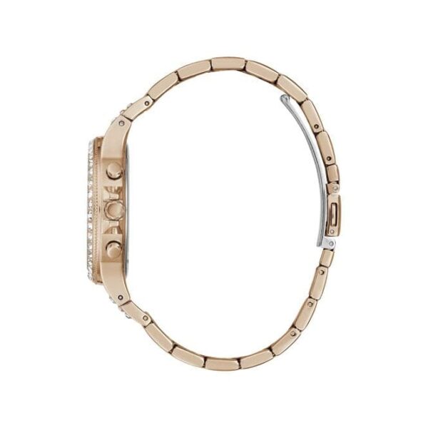 Guess Watches Moonlight Ladies Sport Rose Gold Stainless Steel Watch Gw0320l3 - alternate view