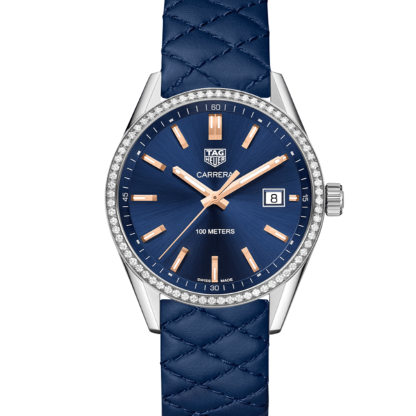 Tag Heuer Carrera Quartz 39mm Watch For Women War1114 Fc6391 - alternate view