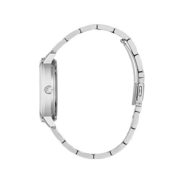 Guess Watches Quattro Clear Ladies Trend Silver Stainless Steel Watch Gw0300l1 - alternate view