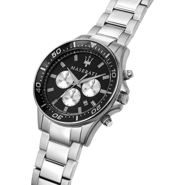 Maserati R8873640004 Sfida Chrono Herrenuhr Silber - alternate view