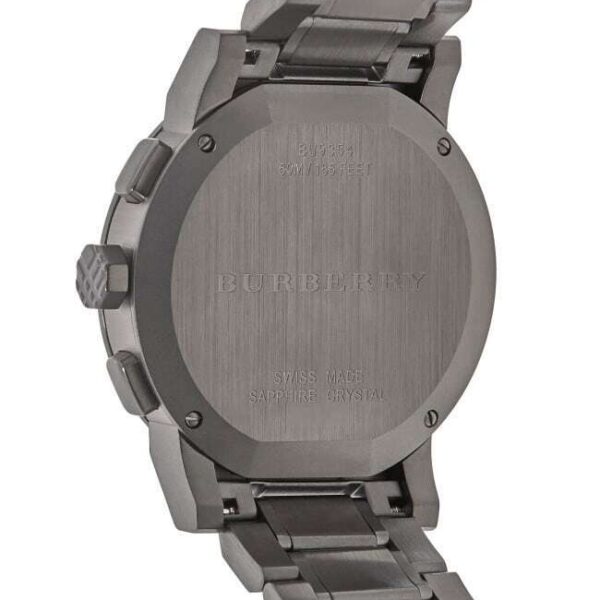 Burberry Mens Watch Chronograph The City Black Pvd Bu9354 - alternate view