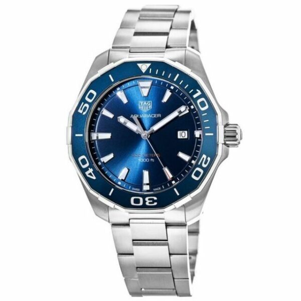 Tag Heuer Aquaracer Watch For Men Way101c Ba0746 - Image 3