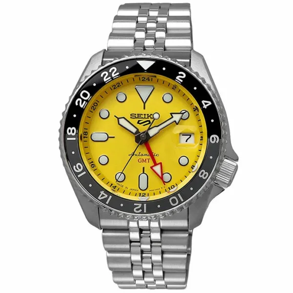 Seiko 5 Sports Style Automatic Yellow Dial Ssk017
