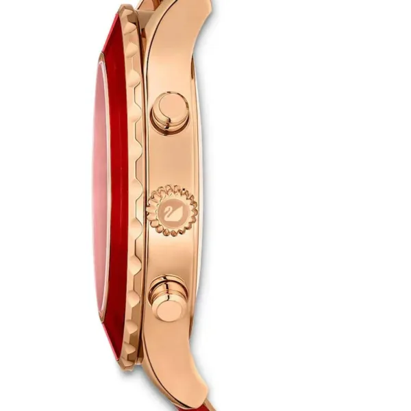 Swarovski Octea Lux Chrono Ladies Red Watch 5646975 - alternate view