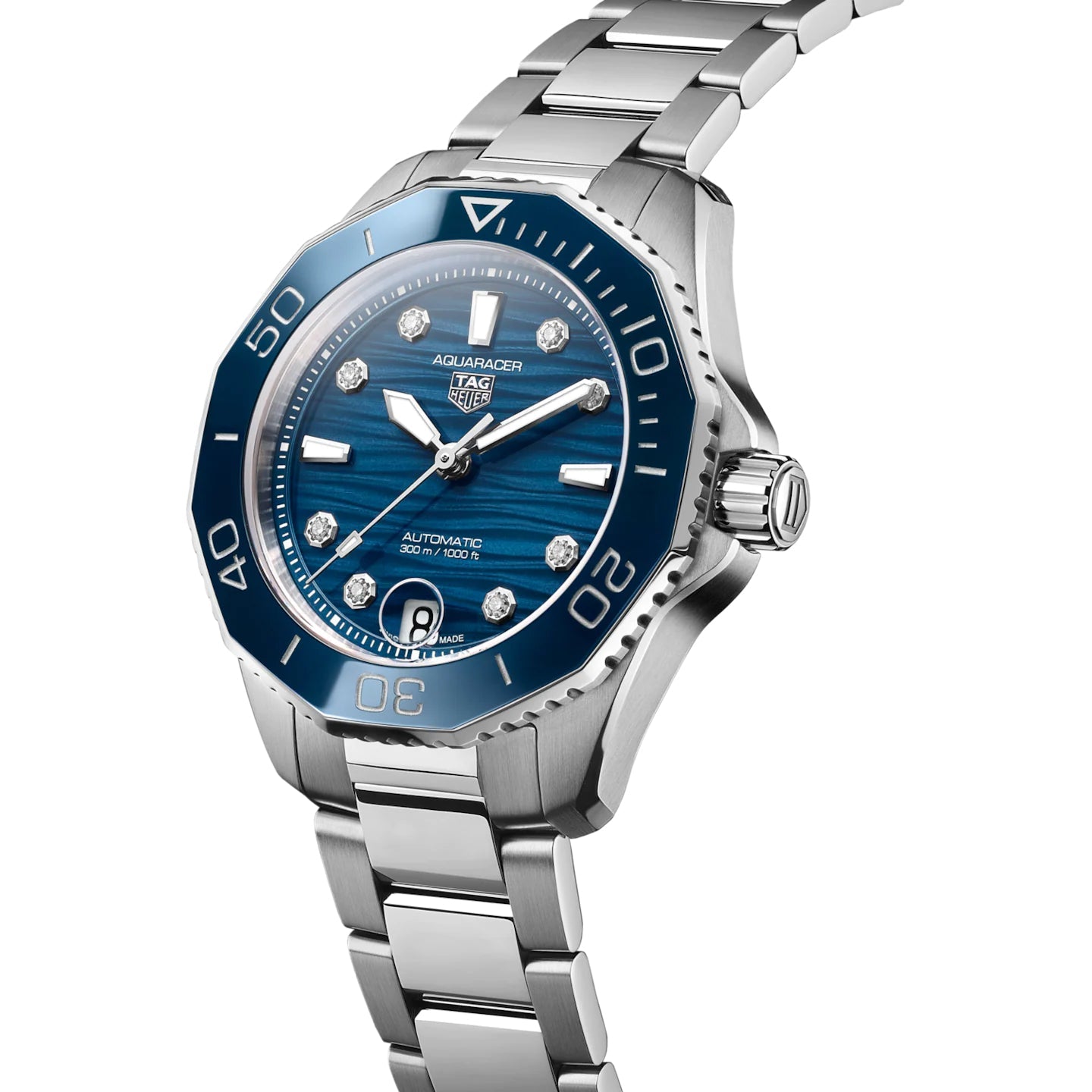 Tag Heuer Watch Aquaracer Calibre 5 Automatic Ladies Wbp231b Ba0618 - Image 5
