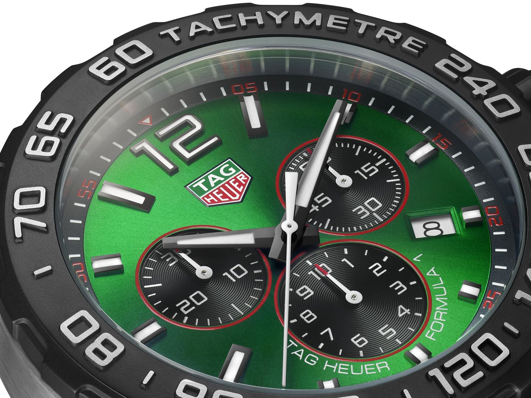Tag Heuer Watch Formula 1 Chronograph Green Caz101ap Ft8056 - Image 5