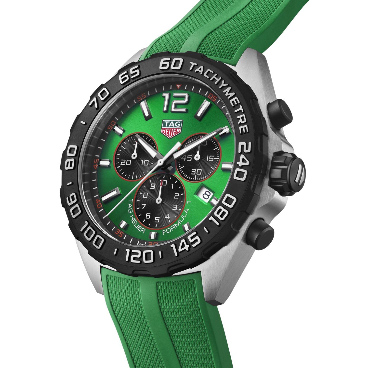Tag Heuer Watch Formula 1 Chronograph Green Caz101ap Ft8056 - Image 4