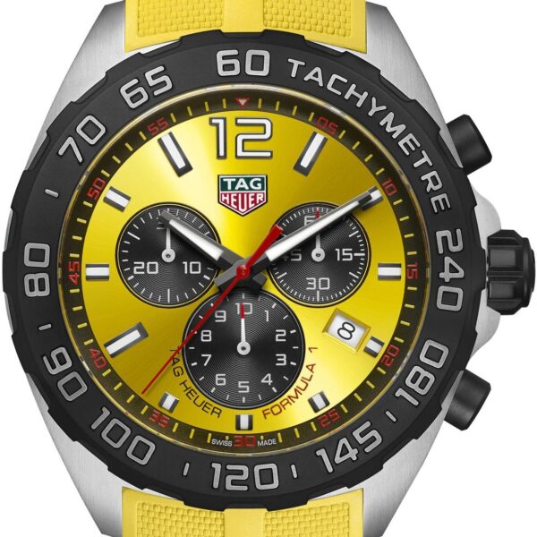 Tag Heuer Watch Formula 1 Chronograph Yellow Caz101am Ft8054