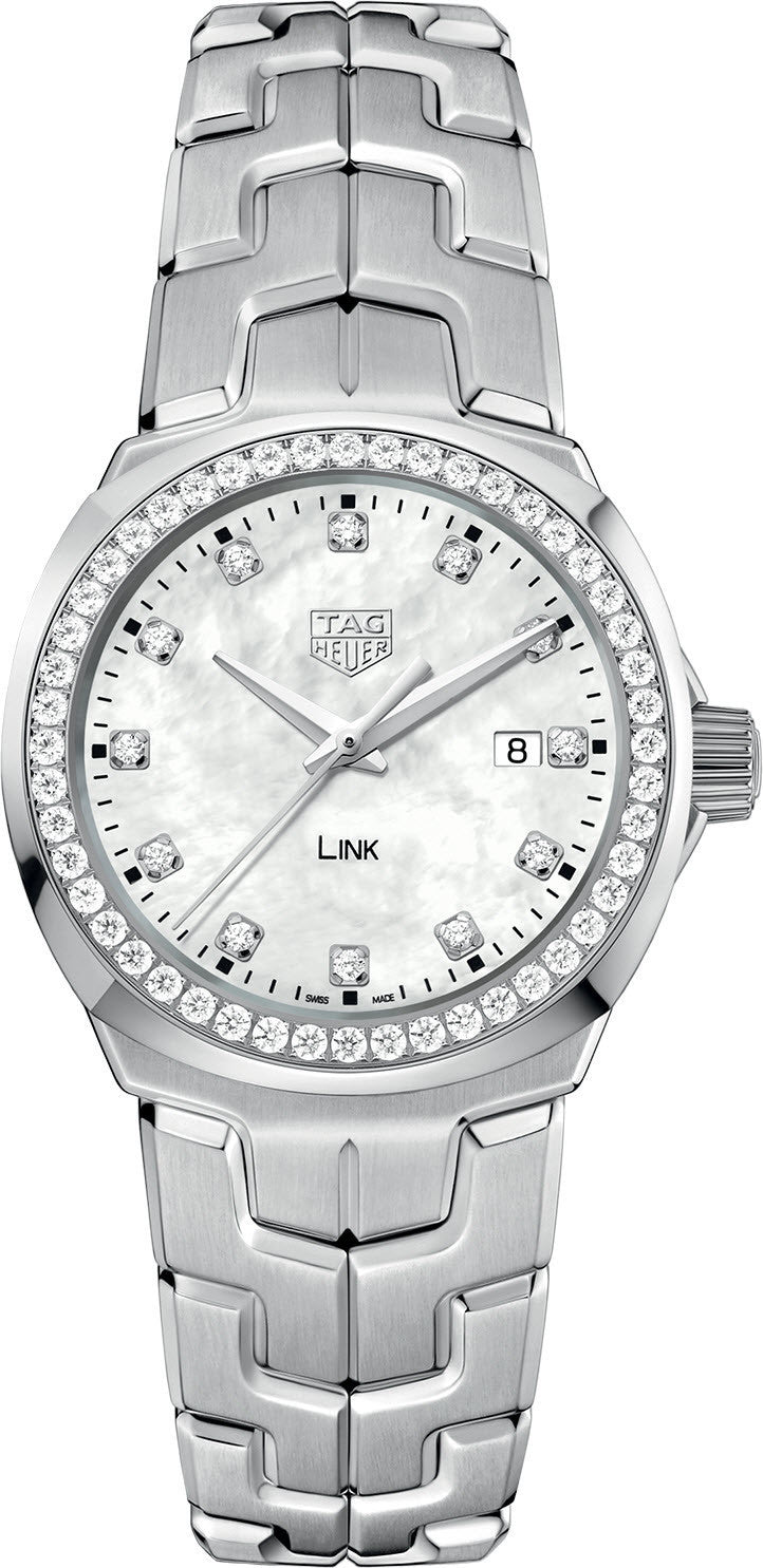 Tag Heuer Watch Link Mother Of Pearl Wbc1316