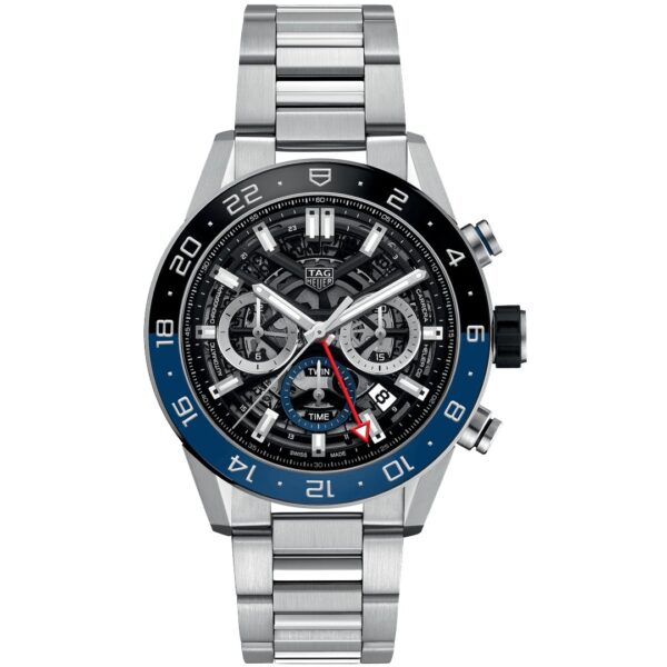 Tag Heuer Watch Carrera Chronograph Gmt Cbg2a1z Ba0658