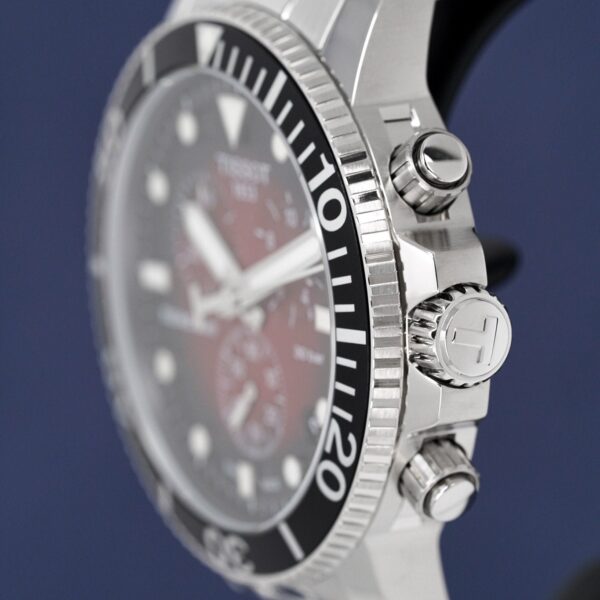 Tissot Chronograph Watch Seastar 1000 Red T1204171142100 - alternate view