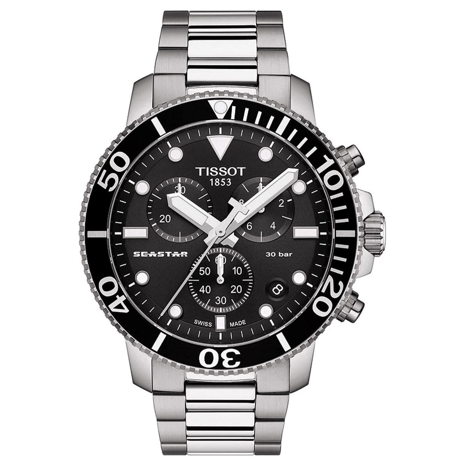 Tissot Chronograph Watch Seastar 1000 T120 417 11 051 00