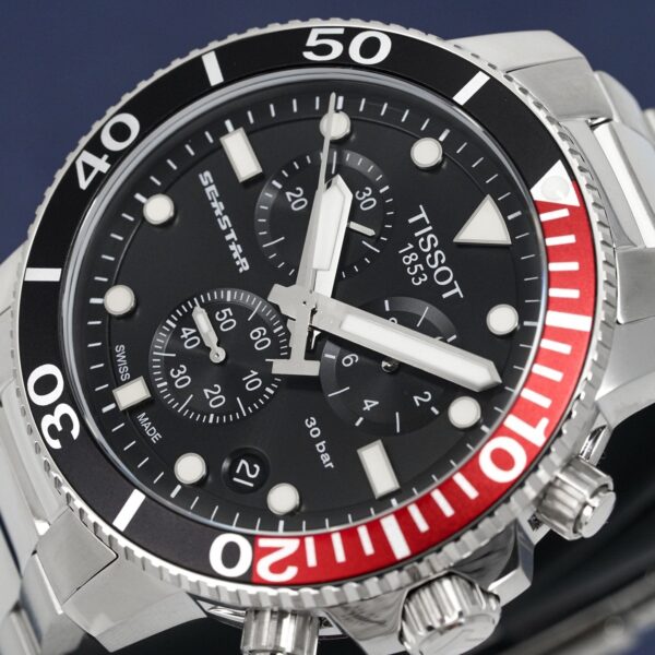 Tissot Chronograph Watch Seastar 1000 T120 417 11 051 01 - alternate view