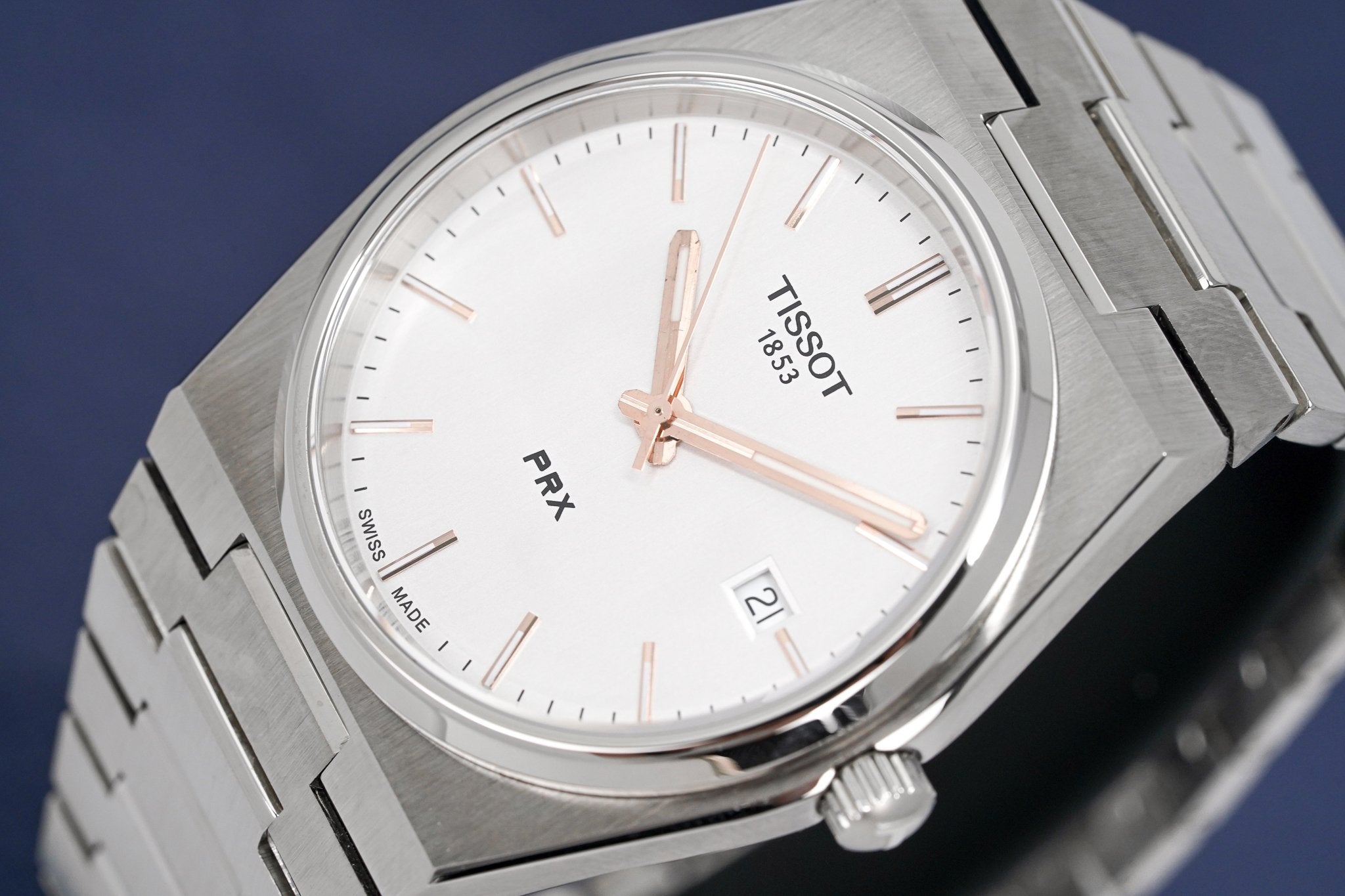 Tissot Mens Watch Prx Rose Gold T1374101103100 - Image 2