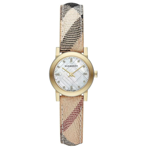 Burberry Ladies Watch The Classic City Diamond Rose Gold Watch