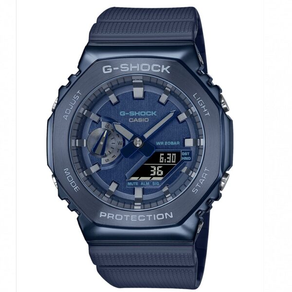 Casio G Shock Mens Blue Watch Gm 2100n 2aer