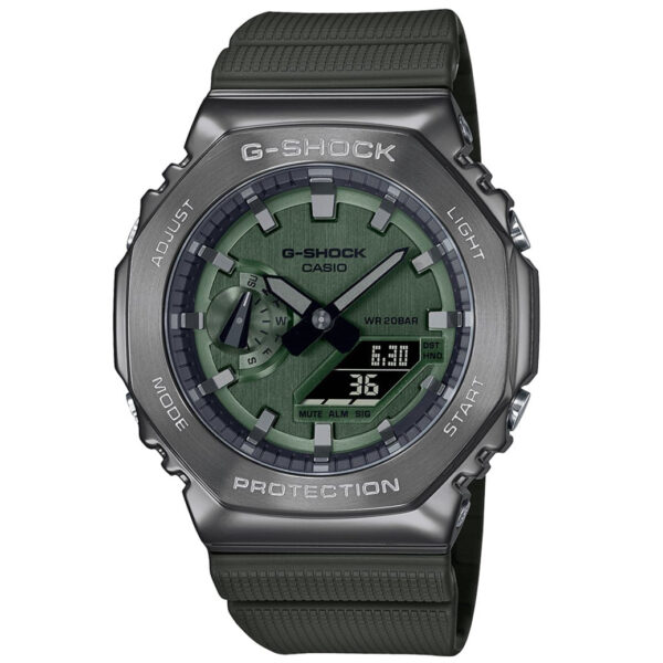 Casio G Shock Mens Green Watch Gm 2100b 3aer