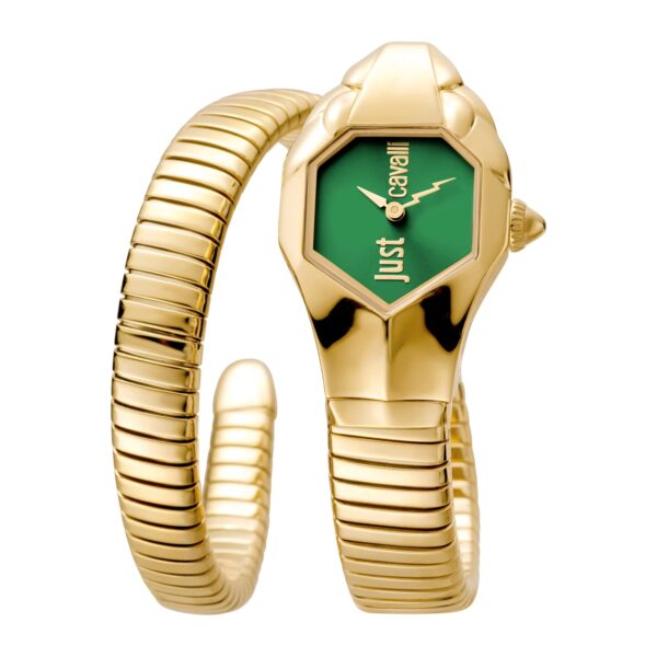 Just Cavalli Glam DNA Yellow Gold Green