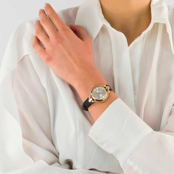 Just Cavalli Cerimonioso Rose Gold Leather - alternate view