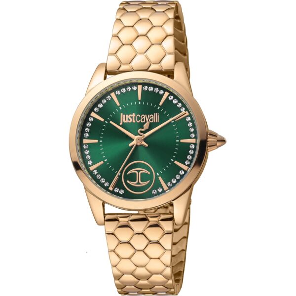 Just Cavalli Donna affascinante Gold Green