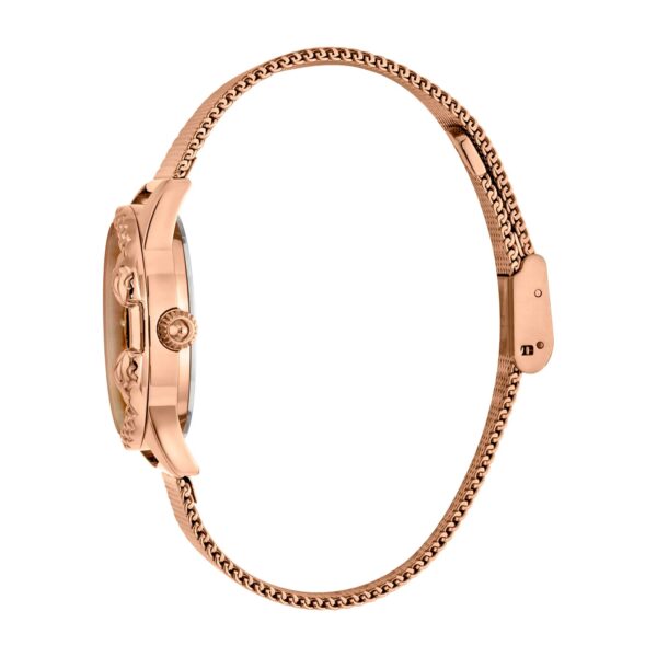 Just Cavalli JC Giro Steel Rose Gold Black Serpente Zircons - alternate view