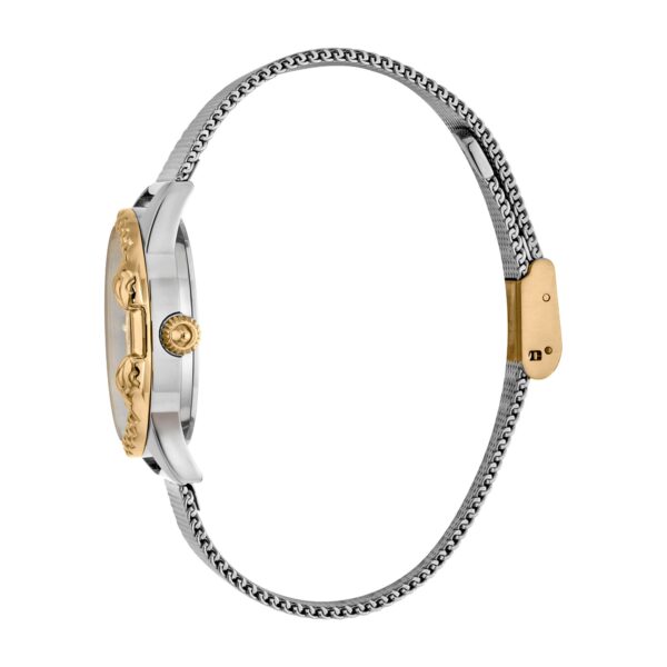 Just Cavalli JC Giro Steel Silver Yellow Gold Serpente Zircons - alternate view