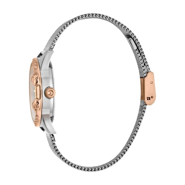 Just Cavalli JC Giro Steel Silver Rose Gold Serpente Zircons - alternate view