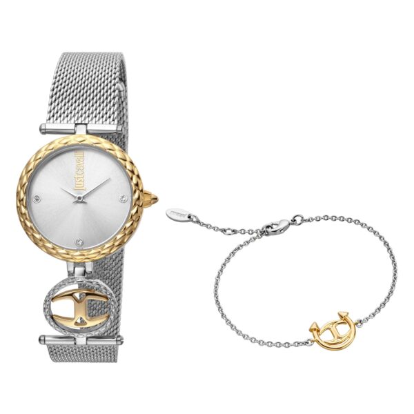 Just Cavalli SET With Bracelet Steel TwoTone Yellow Gold