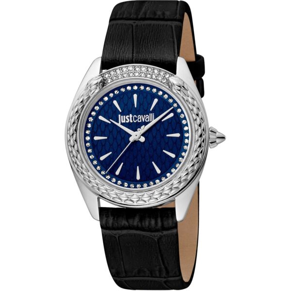 Just Cavalli Prestigio Leather Blue