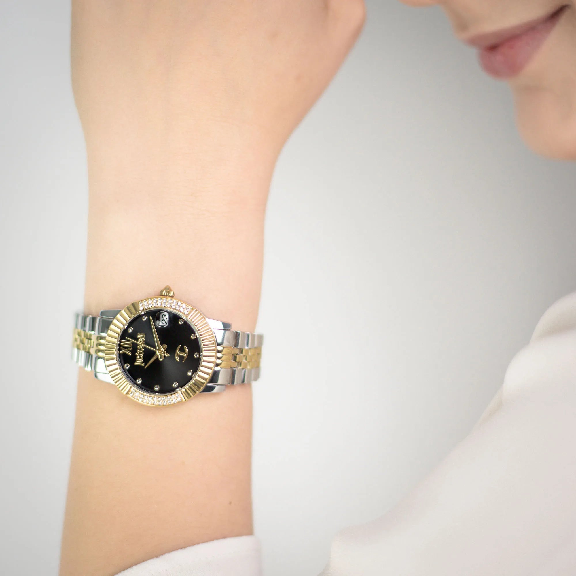 Just Cavalli Glam Two Tones Black - Image 2